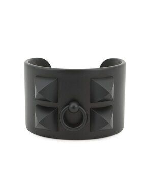 Hermes Bracelet Collier de Chien Black Sunset Aluminum T2